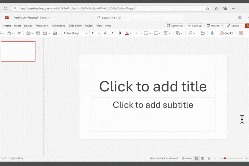 Copilot in PowerPoint